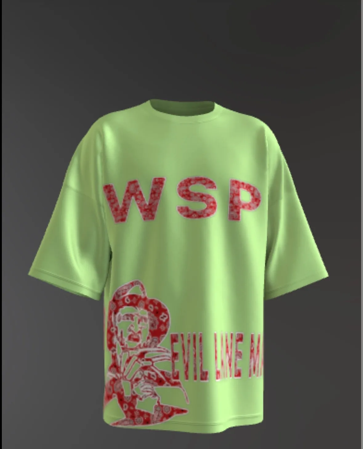 Westside tee, back